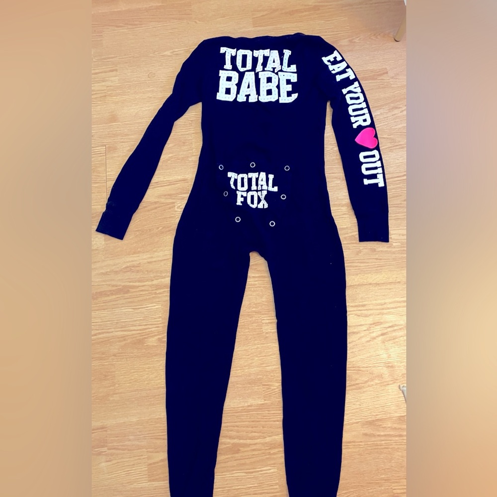 Victoria’s Secret PINK black jumpsuit